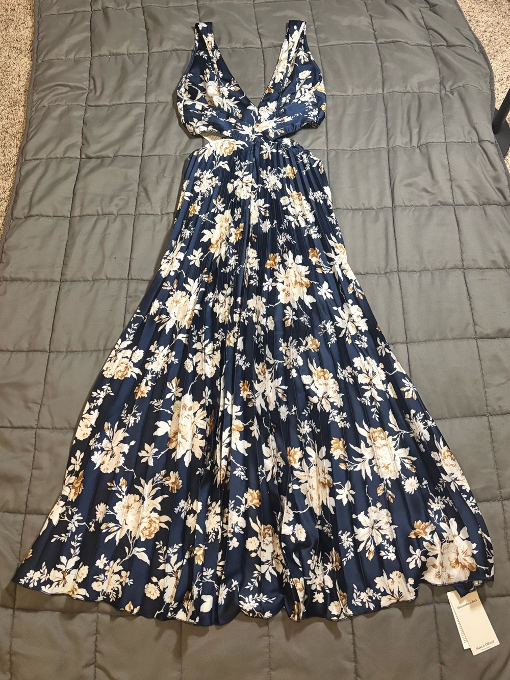 Abercrombie & fitch Women's Blue and Navy Dress